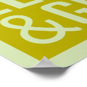 Geef nooit motivatie poster op (Hoek)