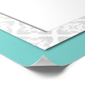 Geef nooit Motivatie Poster van het Kunstwerk van  (Hoek)