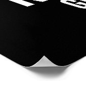 Geef nooit Motivatie prijsopgave op Poster (Hoek)