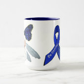 Geef nooit "Naam toevoegen" CFS grote Mok op (Midden)