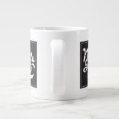 Geef nooit op 2 grote koffiekop (Achterkant)