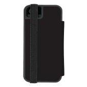 Geef nooit op 2 incipio iPhone portemonnee hoesje (Agenda Achterkant)