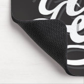 Geef nooit op 2 muismat (Hoek)