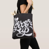 Geef nooit op 2 tote bag (Dichtbij)
