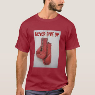 Geef nooit op, Boxing Ghandschoenen T-shirt