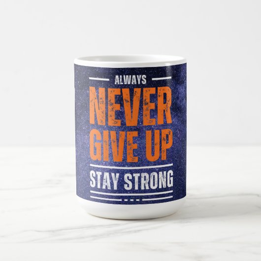 Geef nooit op: Cosmic Edition. Koffiemok (Center)