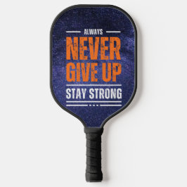 Geef nooit op: Cosmic Edition Pickleball Paddle