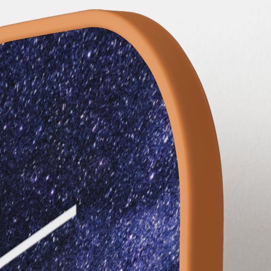 Geef nooit op: Cosmic Edition Pickleball Paddle (Links Detail)