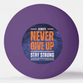 Geef nooit op: Cosmic Edition Pingpongbal