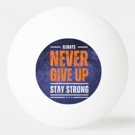 Geef nooit op: Cosmic Edition Pingpongbal