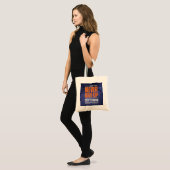 "Geef nooit op: Cosmic Edition" Tote Bag (Voorkant (model))