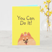 Geef nooit op en giet nooit Kaart (Gele Bloem)