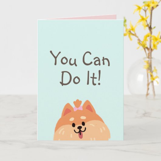 Geef nooit op en koppel nooit Kaart (Gele Bloem)