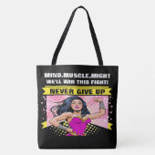 Geef nooit op - zie terug - Tas (Voorkant)
