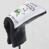Geef nooit op zoals Trump KIKKER verstikkende Peli Golfheadcover (3/4 voorkant)