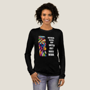 GEEF NOOIT OP ZONDER HARDSLEUTELEN Tri-Blend SHIRT