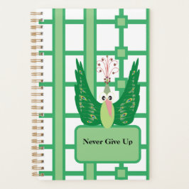 Geef nooit Peacock Planner op