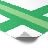 Geef nooit Peacock Planner op Poster (Hoek)