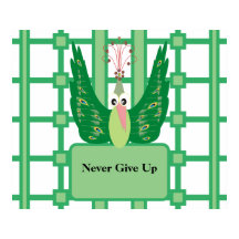 Geef nooit Peacock Planner op