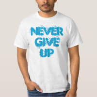 Geef nooit t-shirt op