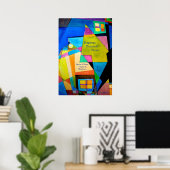 Geef nu je eigen naam. poster (Thuiskantoor)