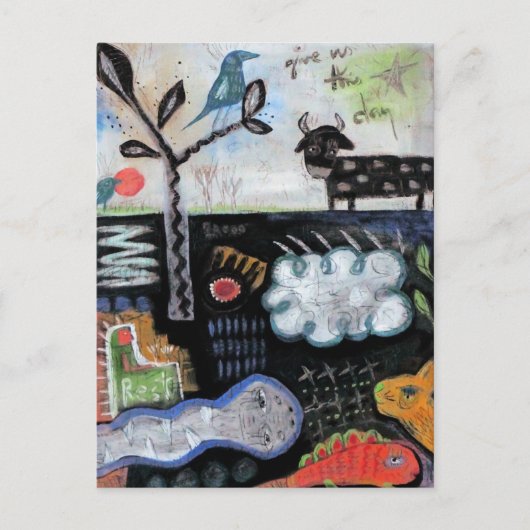 Geef ons deze dag briefkaart (Voorkant)