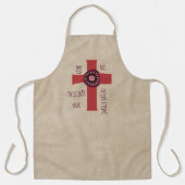 Geef ons deze dag een unieke offerte schort (Voorkant)