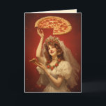 Geef ons deze dag ons dagelijks brood... feestdagen kaart<br><div class="desc">Geef ons vandaag ons dagelijks brood...  maar kan je wat knoflook op het brood doen?</div>