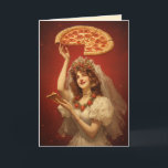 Geef ons deze dag ons dagelijks brood... feestdagen kaart<br><div class="desc">Geef ons vandaag ons dagelijks brood...  maar kan je wat knoflook op het brood doen?</div>