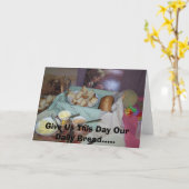 Geef ons deze dag ons dagelijks brood.....let op kaart (Gele Bloem)