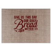 Geef ons deze dag ons dagelijks brood Matthew Snijplank (Voorkant)