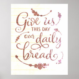 Geef ons deze dag poster