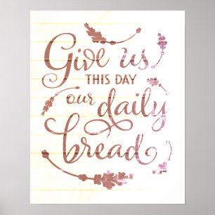 Geef ons deze dag poster