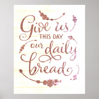 Geef ons deze dag poster