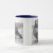 Geef ons een kus-Mok voor duivencadeautjes. Mok (Midden)