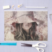 Geef ons een kus! Onderwerp van loskoppeling Tissuepapier (Craft)