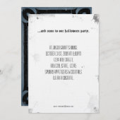 Geef ons een teken van je aanwezigheid Halloween Kaart (Voorkant / Achterkant)