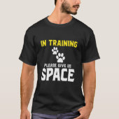 Geef ons ruimte in de training t-shirt (Voorkant)