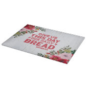 Geef ons vandaag onze dagelijkse broodsnijplank snijplank (Hoek)