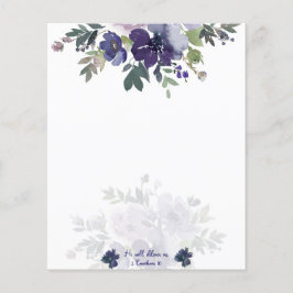 Geef ons waterverf florale achtergrond