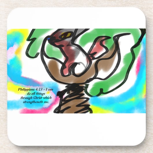 Geef op bier onderzetter (Voorkant)