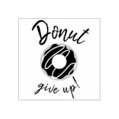 Geef op rubberstempel (Afrduk)