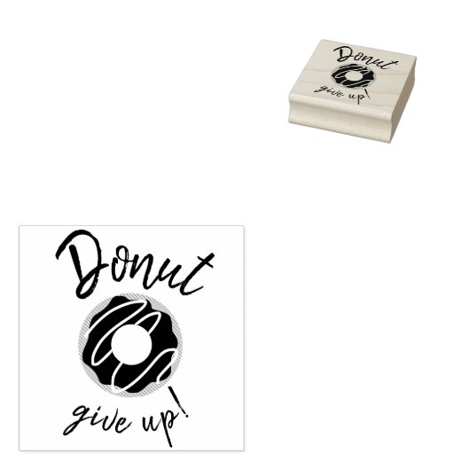 Geef op rubberstempel (Gestempeld)