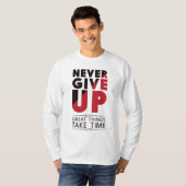 GEEF OP T-SHIRT (Voorkant volledig)