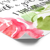 Geef overal bedankt | Schriftelijke kunst Poster (Hoek)