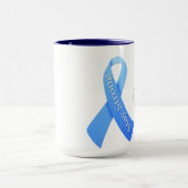 Geef papa nooit persoonlijke koffie-Mok op Mok (Midden)