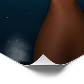 Geef Peace A Chance Glossy Poster (Hoek)