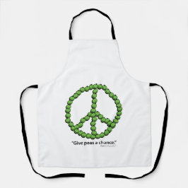 "Geef Peas A Chance" Apron Schort