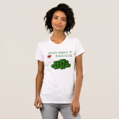 Geef Peas een kans! T-shirt (Voorkant volledig)