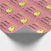 Geef Peeps een Kans-Overvulpapier Cadeaupapier (Hoek)